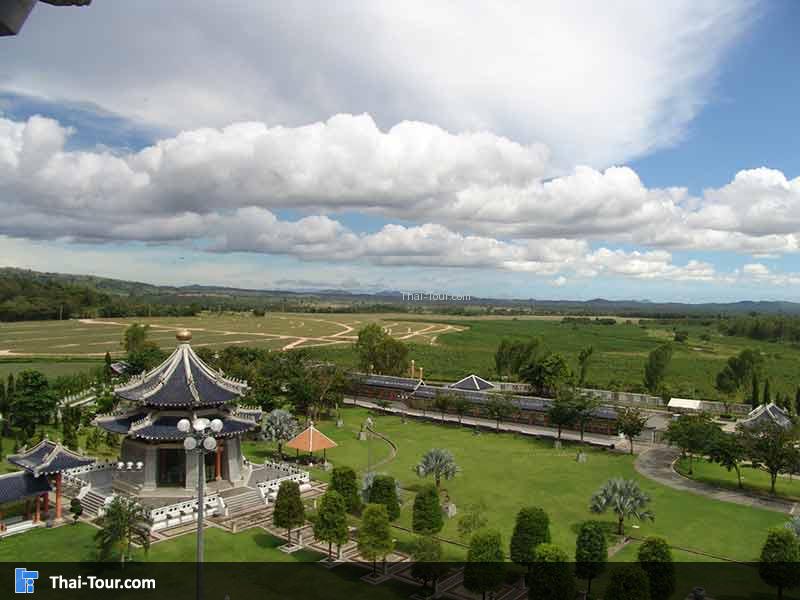 จุดชมวิวด้านบนของ อุทยานสามก๊ก