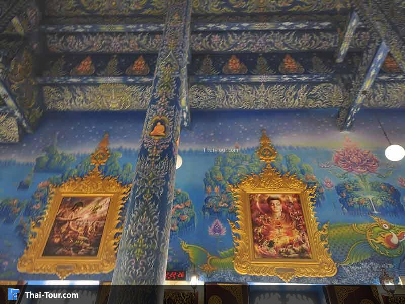 ผลงานจิตรกรรมภาพวาดฝาพนัง