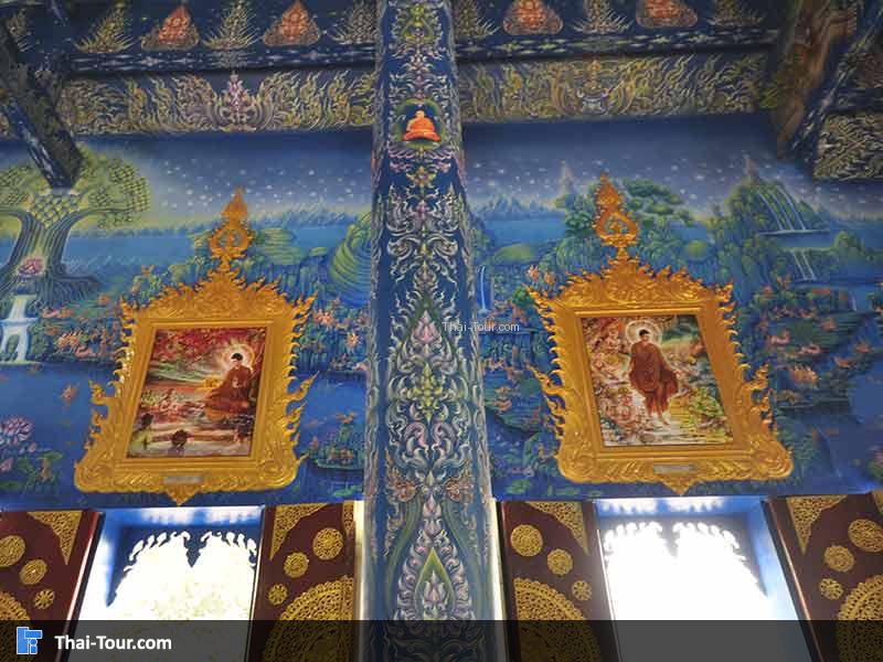 ผลงานจิตรกรรมภาพวาดฝาพนัง