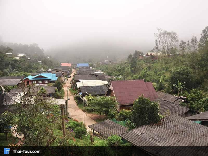 วิวจากบ้านหลังแรกที่เป็นโฮมสเตย์