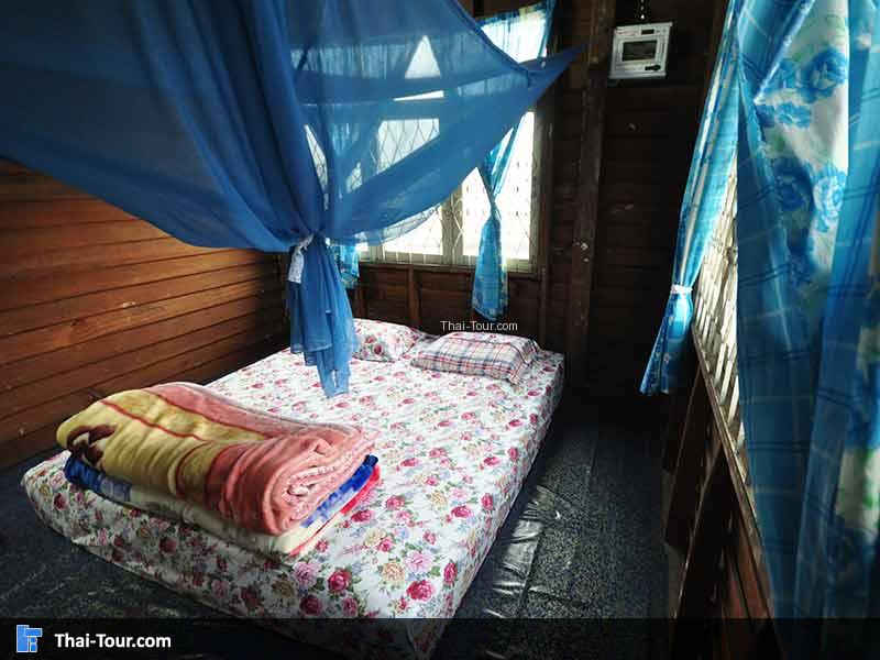 ที่พักส่วนใหญ่ เป็นเตียงใหญ่ สำหรับ 2 ท่าน 