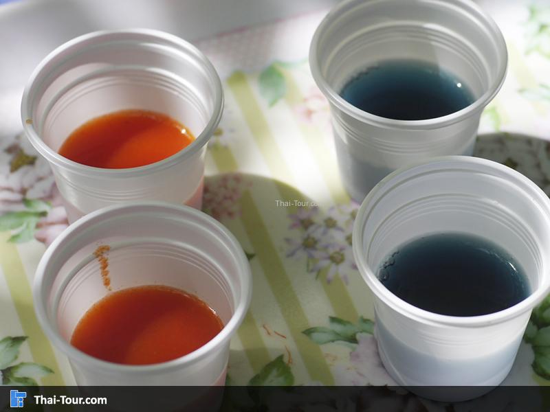 น้ำข้าวฟัก กับ น้ำอัญชัญ