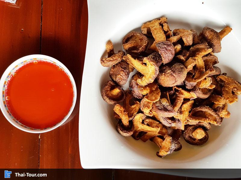 เห็ดทอด น่าทานมาก