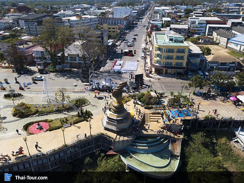 ด้านบนของ พญานาคเจ็ดเศียร