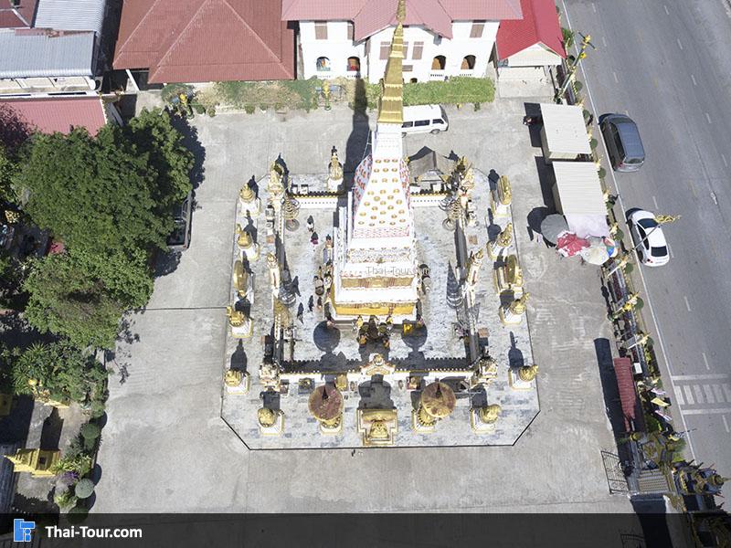 วิวมุมสูงด้านบน พระมหาธาตุ