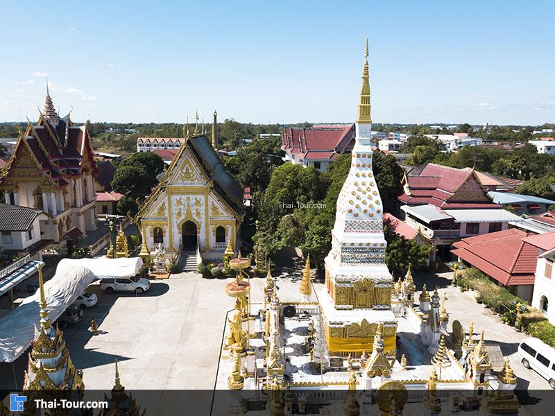 วิวมุมสูงด้านบน พระมหาธาตุ