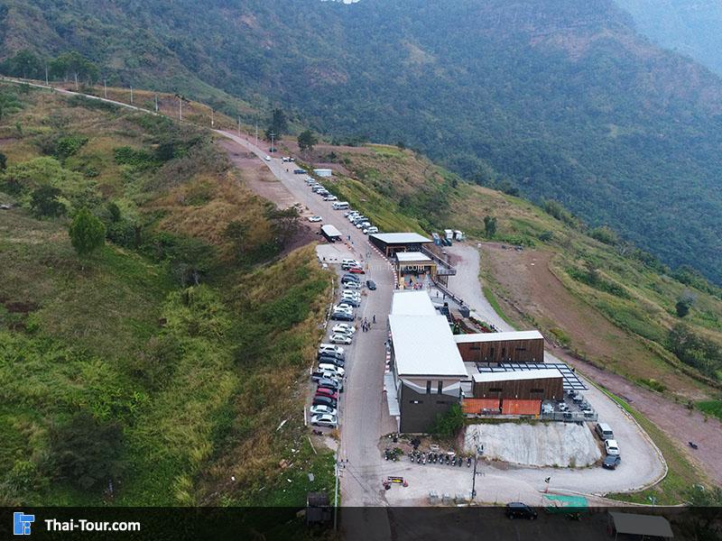 บรรยากาศกล้องมุมสูงด้านบน