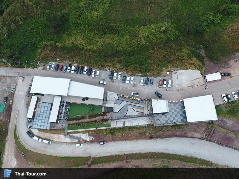 บรรยากาศกล้องมุมสูงด้านบน