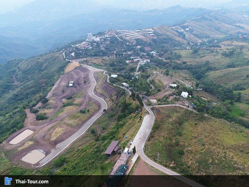 บรรยากาศกล้องมุมสูงด้านบน