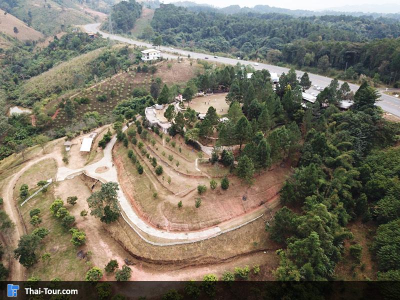 ภาพมุมสูง โรงเตี๊ยม