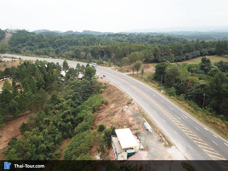 ภาพมุมสูง โรงเตี๊ยม