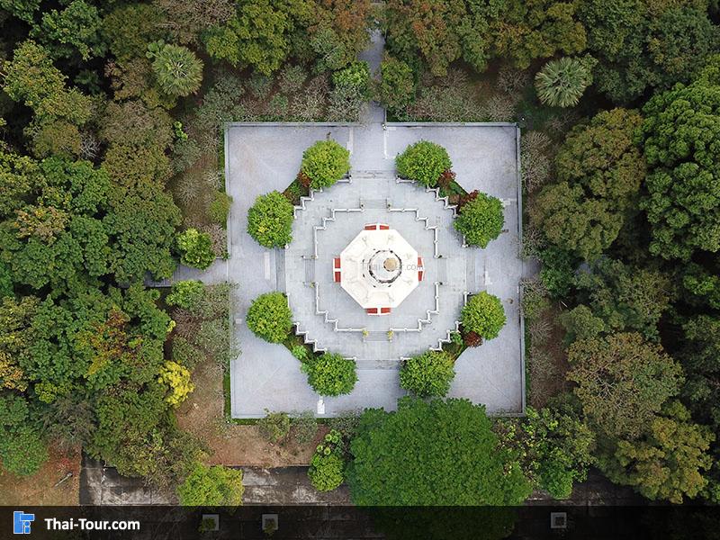 วัดหินหมากเป้ง วิวมุมสูง