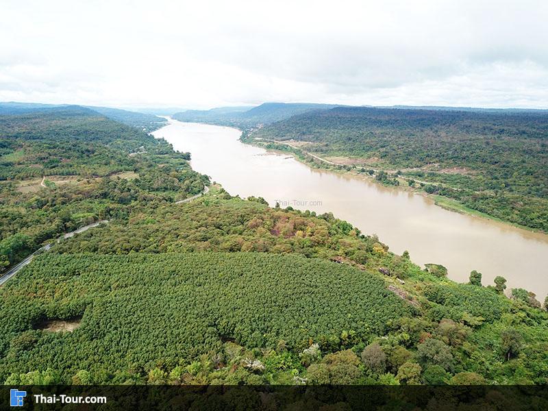 วัดหินหมากเป้ง วิวมุมสูง