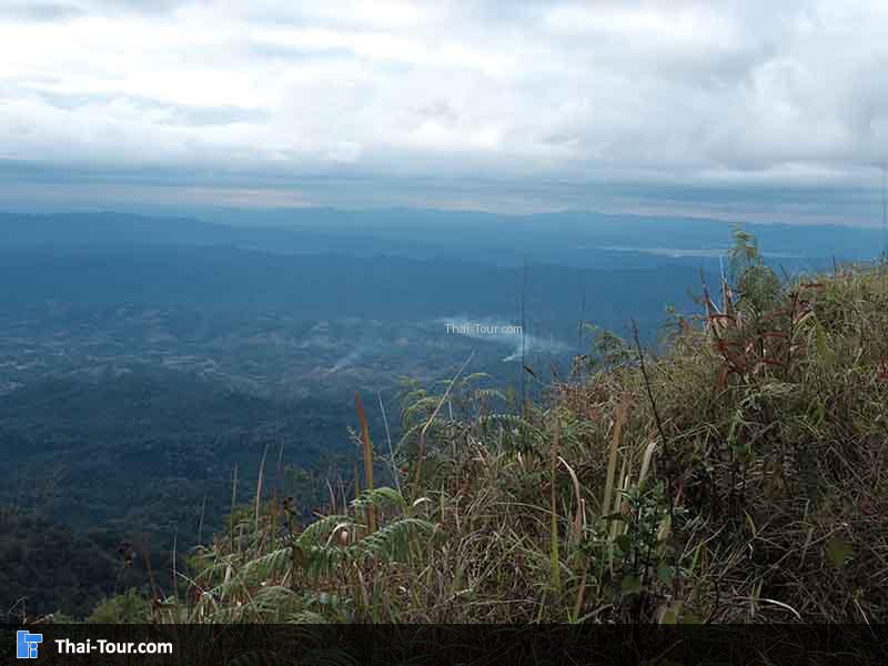 บรรยากาศสวยๆ ก่อนถึงลานกางเต้นท์