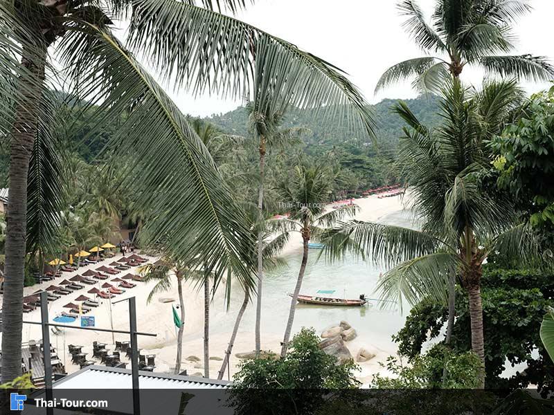 มุมนี้จากด้านบนของรีสอร์ท