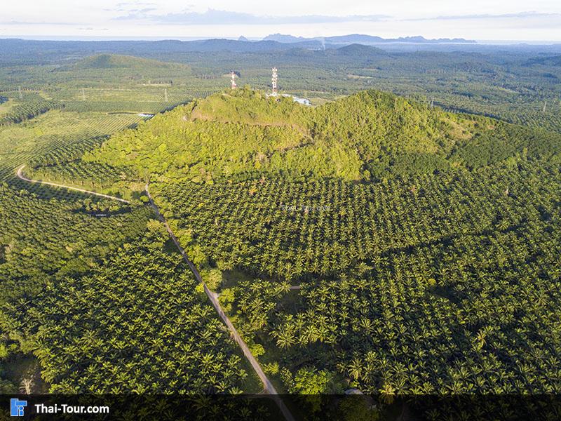 ภาพมุมสูงใกล้ๆเขาเรดาห์ สวยๆ