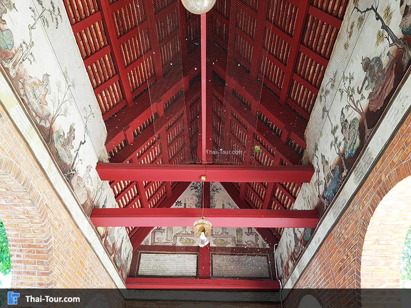 ฝ้าของพระอุโบสถ