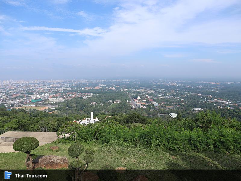 วิว ด้านบนเห็นเมืองหาดใหญ่