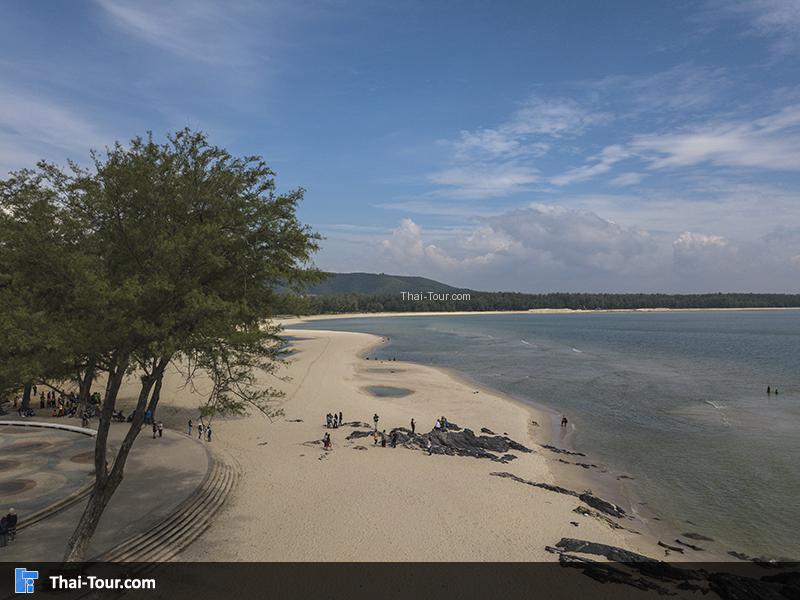 วิวมุมสูงถ่ายหาดสมิหลา
