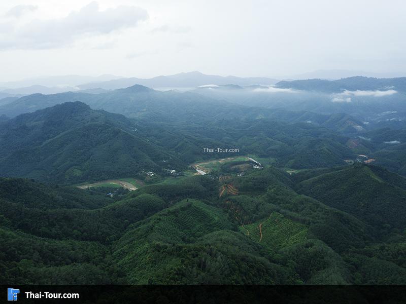 วิวมุมสูง พระมหาธาตุเจดีย์พระพุทธธรรมประกาศ