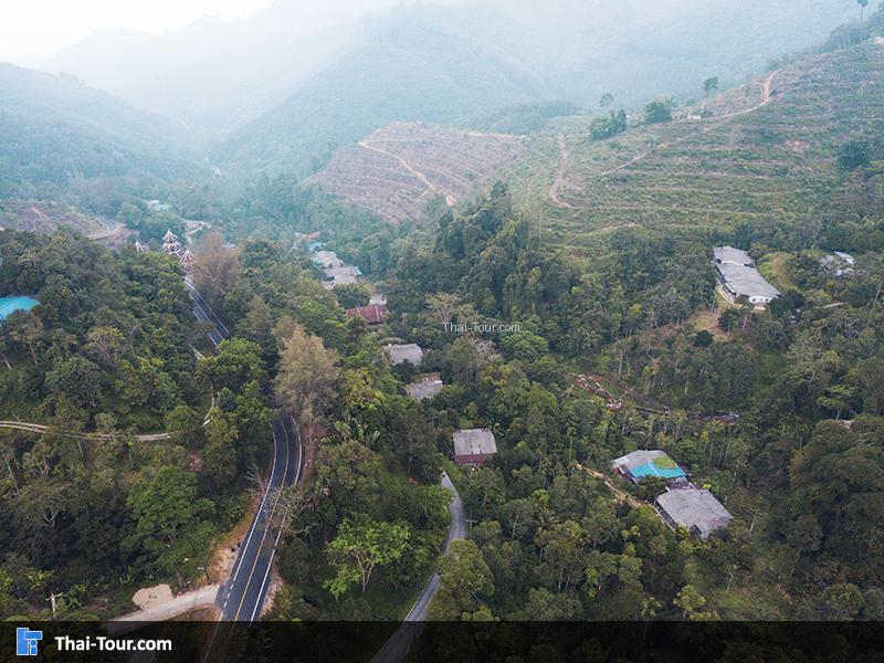 วิวมุมสูงด้านบน อุโมงค์ปิยะมิตร