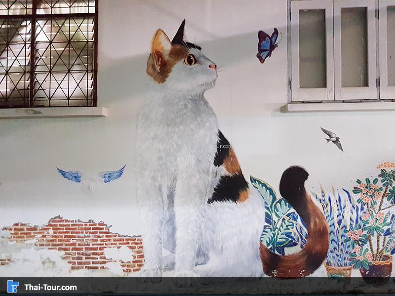 เจ้าแมวเหมียวกับผีเสื้อ