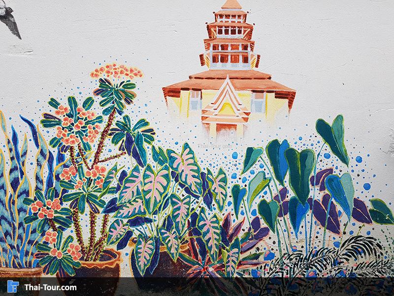 ดอกไม้กับวัด