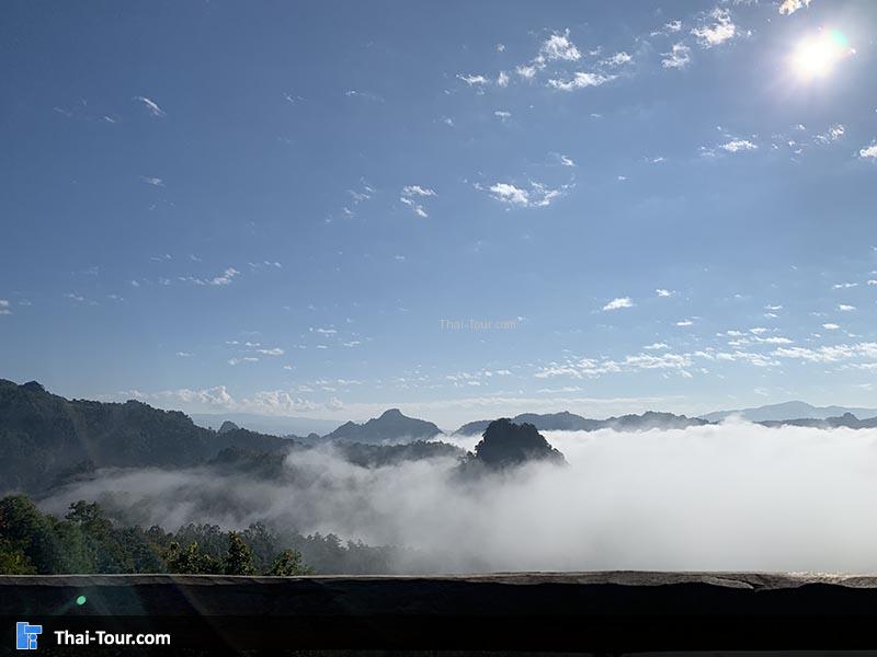 วิวทะเลหมอกที่บ้านจ่าโบ่