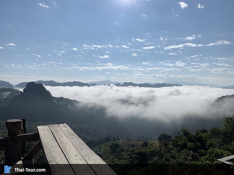 วิวทะเลหมอกที่บ้านจ่าโบ่