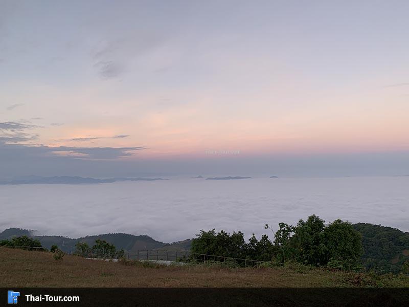 ทะเลหมอกตรงหน้าตระการตามาก