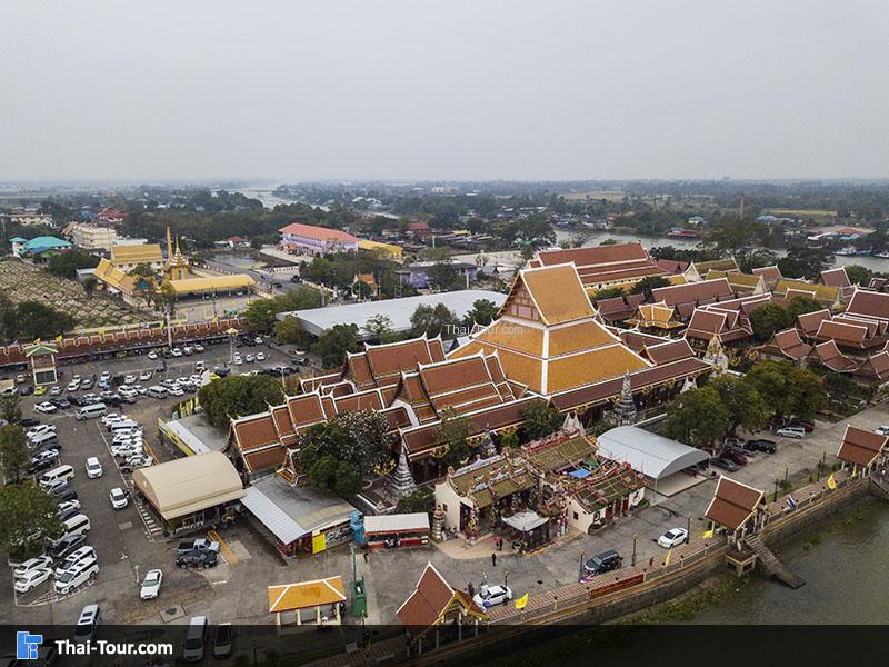 วัดพนันเชิงวรวิหาร วิวมุมสูง