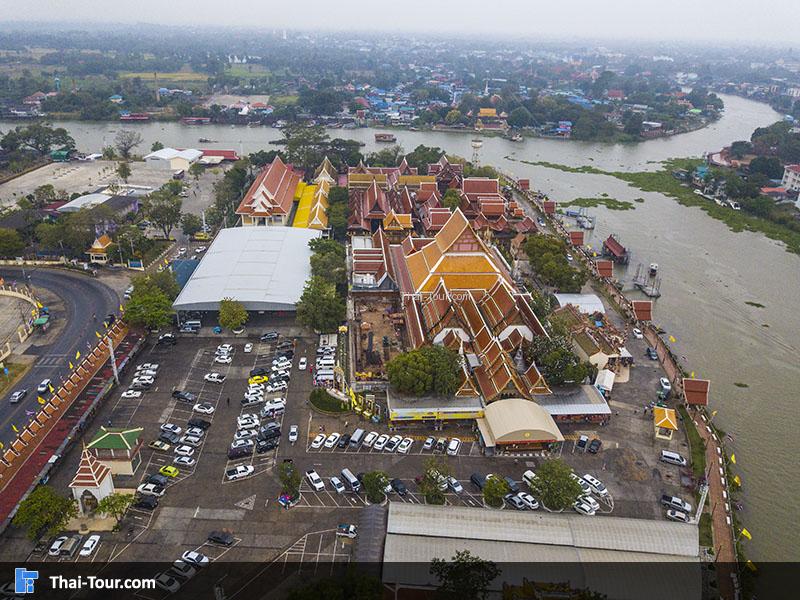 วัดพนันเชิงวรวิหาร วิวมุมสูง