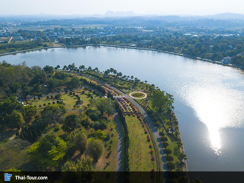 บรรยากาศสวนสมเด็จพระศรีนครินทร์ฯ
