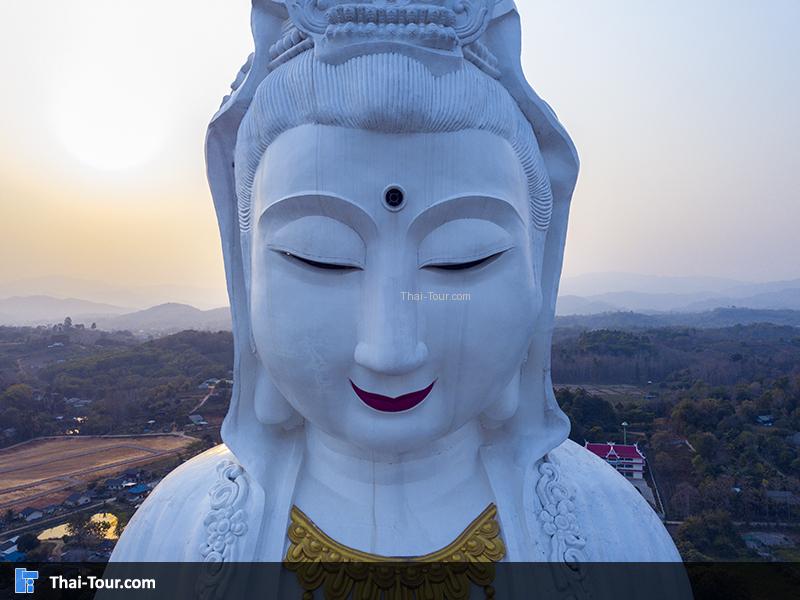 ใบหน้าของเจ้าแม่กวนอิม