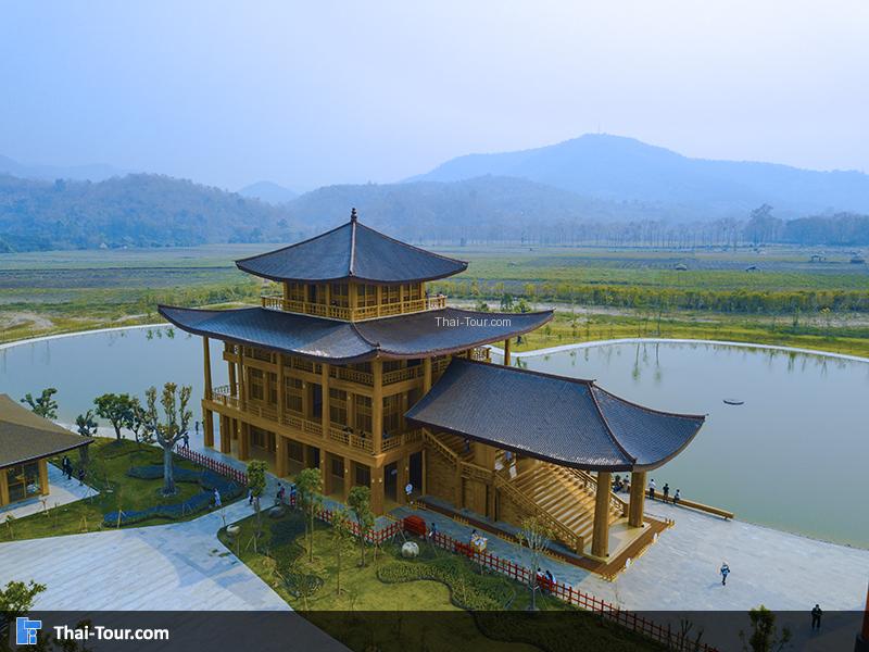 ฮิโนกิแลนด์ วิวด้านหลังเป็นอารมณ์เหมือนฟูจิ