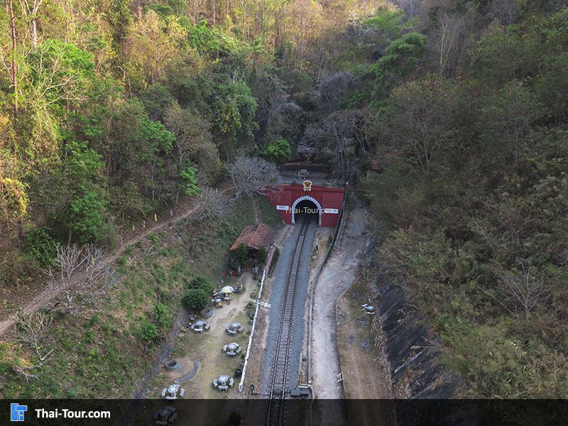 รางรถไฟ ไปจนถึงอุโมงค์ขุนตาล