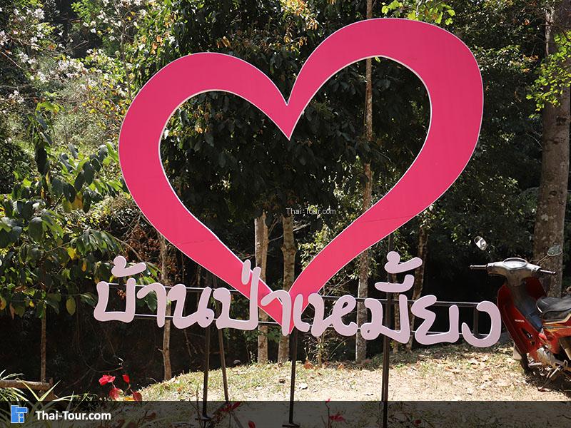 ป้ายถ่ายรูป บ้านป่าเหมี้ยง