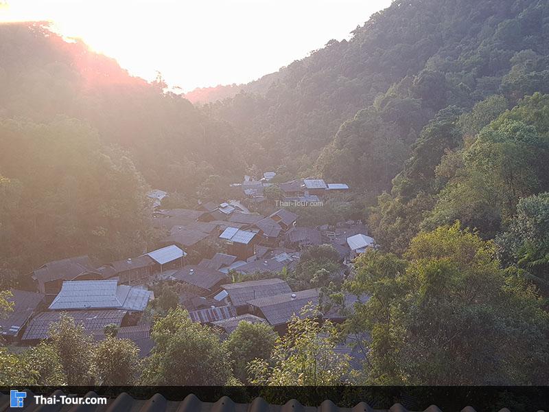 วิวด้านบนของแม่กำปอง