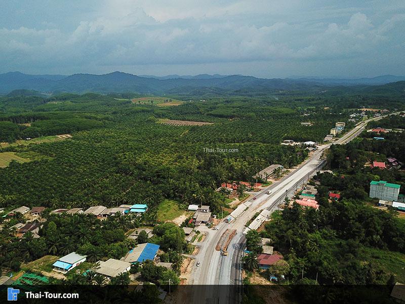 รุูปภาพมุมสูง คอคอดกระ