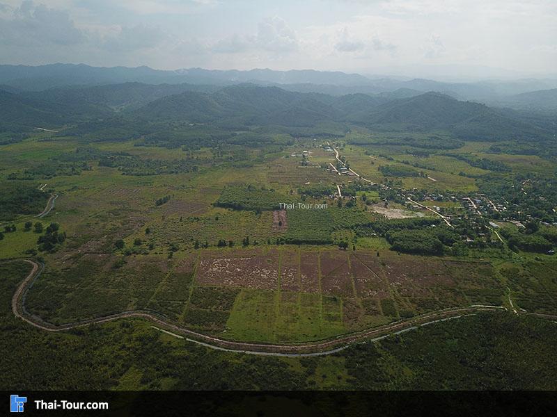 ภาพมุมสูง คอคอดกระ