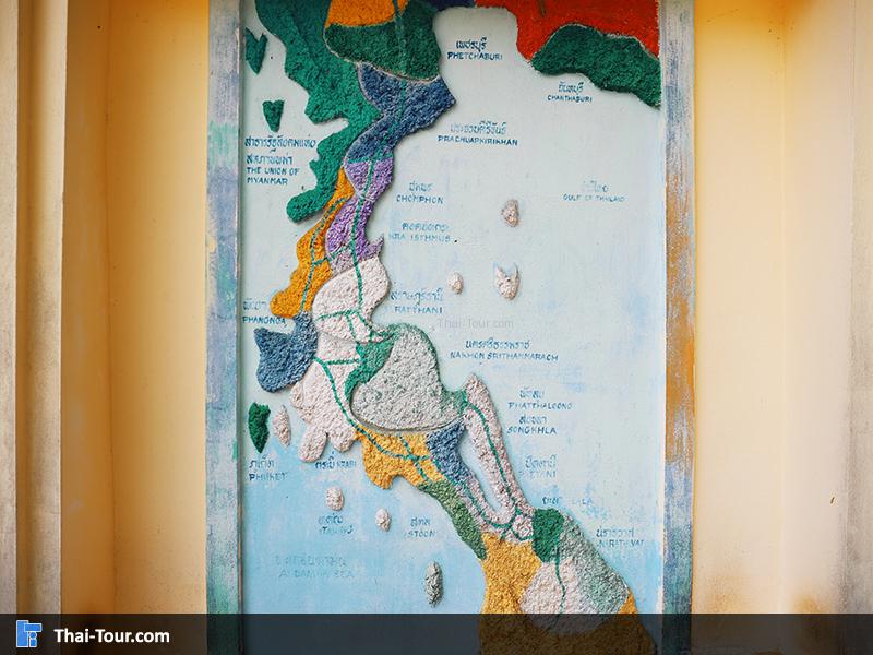 แผนที่ คอคอดกระ