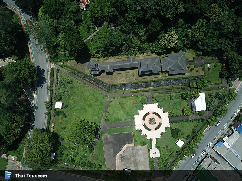 ภาพมุมสูง พระราชวังรัตนรังสรรค์