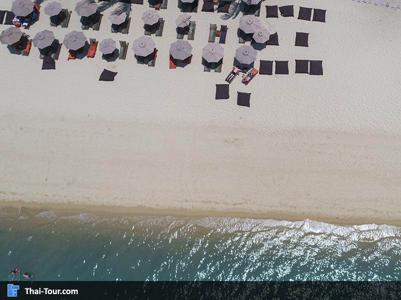ภาพมุมสูว หาดบ่อผุด