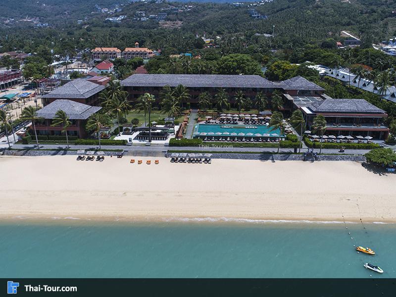 ภาพมุมสูว หาดบ่อผุด