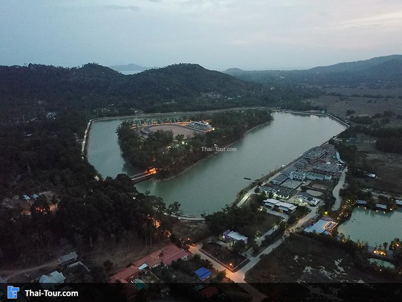 ภาพมุมสูง วัดสำเร็จ