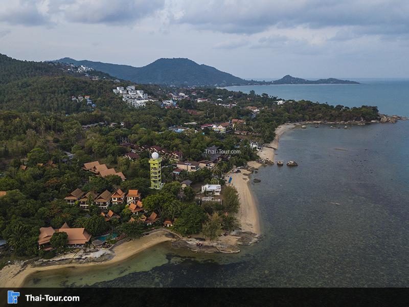 ภาพมุมสูง พระธาตุหินงู