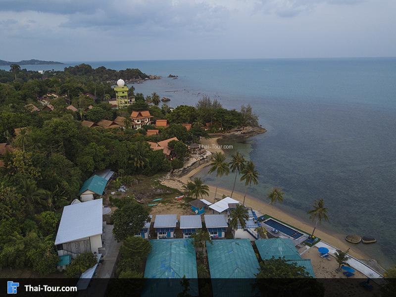 ภาพมุมสูง พระธาตุหินงู