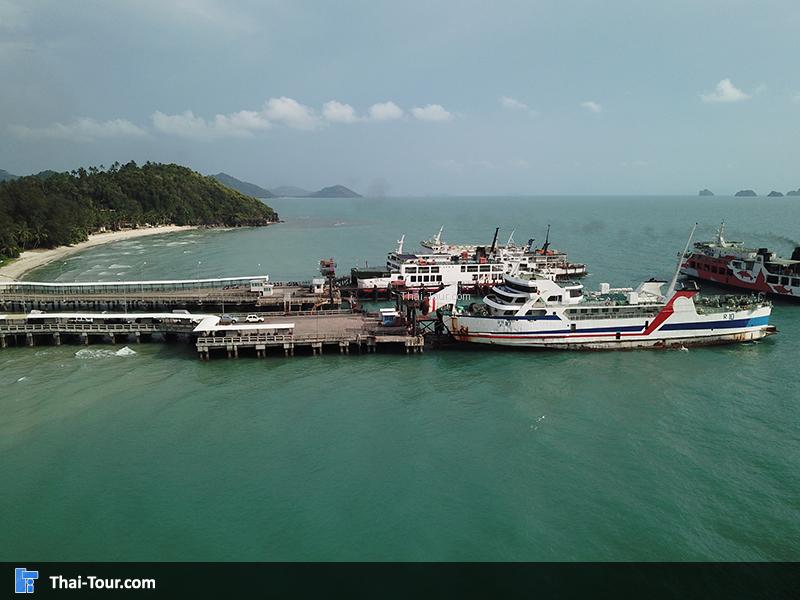 ท่าเรือลิปะน้อย ราชาเฟอร์รี่ เกาะสมุย