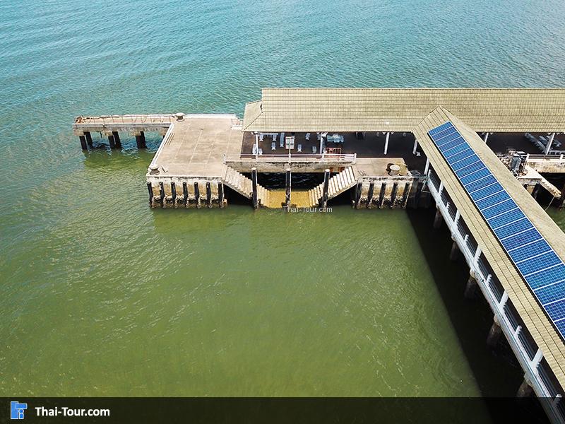 ภาพมุมสูง ท่าเรือคลองจิหลาด