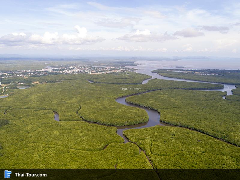 ภาพมุมสูง วัดใสไทย